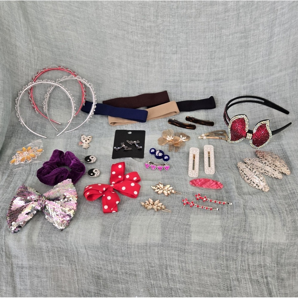 Girls‎ Hair Accessory Lot Wear Craft and Repair